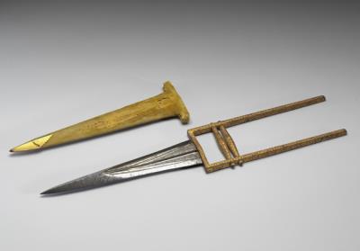 图片[3]-Dagger, 18th-19th c., Indian work-China Archive